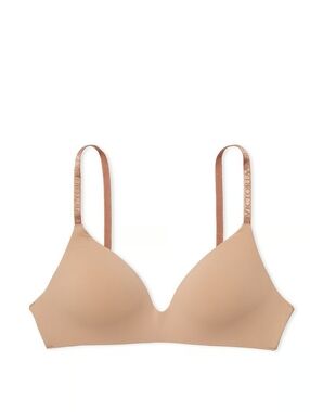Victoria Secret's T-SHIRT lightly Line Wireless Bra 34 (DDD) F